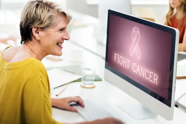 Illustration accompanying cancer insurance coverage